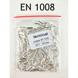 100PCS 18AWG Bootlace cooper Ferrules kit set Wire Copper Cr