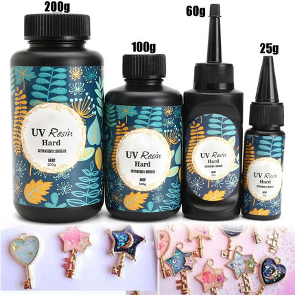 25/60/100/200g UV Resin Glue Ultraviolet Curing Sol Cure S