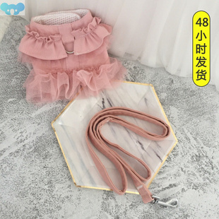 Dog Clothes Spring Summer Thin Vest Skirt Chest Strap跨境专