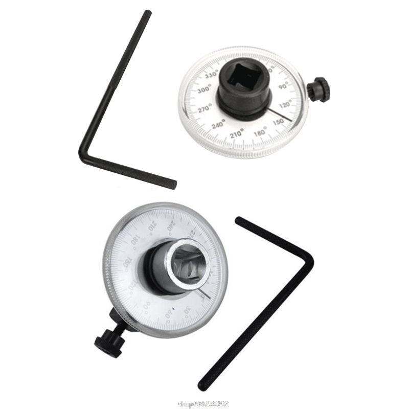 Professional 1/2 Inch Adjustable Drive Torque Angle Gauge To