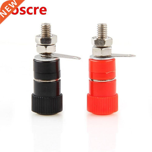 2pcs Amplifier Speaker Terminal Binding Po Banana Plug Soc
