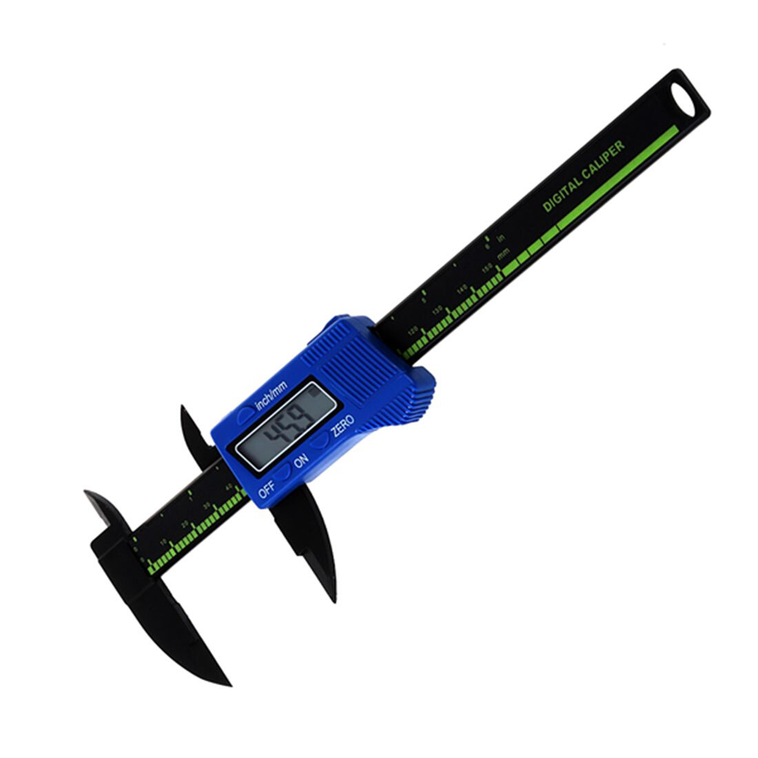 150mm LCD Vernier Caliper (blue plastic)