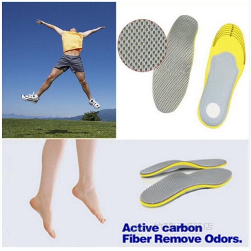 Sport Insoles Foot Care 1 Pair 3D Comfortable  Orthotic Inso