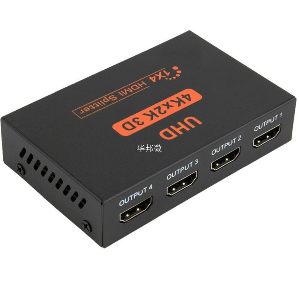HDMI Splitter 4K 4-port HDMI 1X4 Splitter switcher Box Hub 1