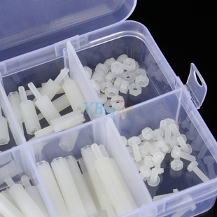 Hex Spacers standoff 140pcs Nuts Nylon Screws Assorted