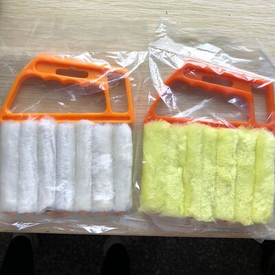1 PC Useful Microfiber Window cleaning brush air Conditioner