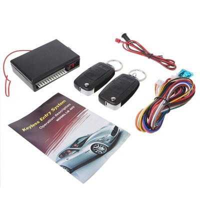Universal Car Alarm Systems 12V Auto Remote Central Kit Door