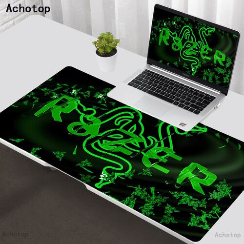 Cute Mouse Pad Super Razer Logo Large Game Computer Keyboar