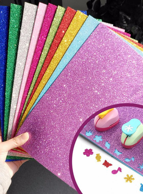 Lightweight 10Pcs Beautiful Soft Craft Cardstock Paper Multi