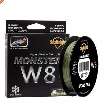 SeaKnight MONSTER/MANSTER W8 300M Fishing Line 8 Strands Bra
