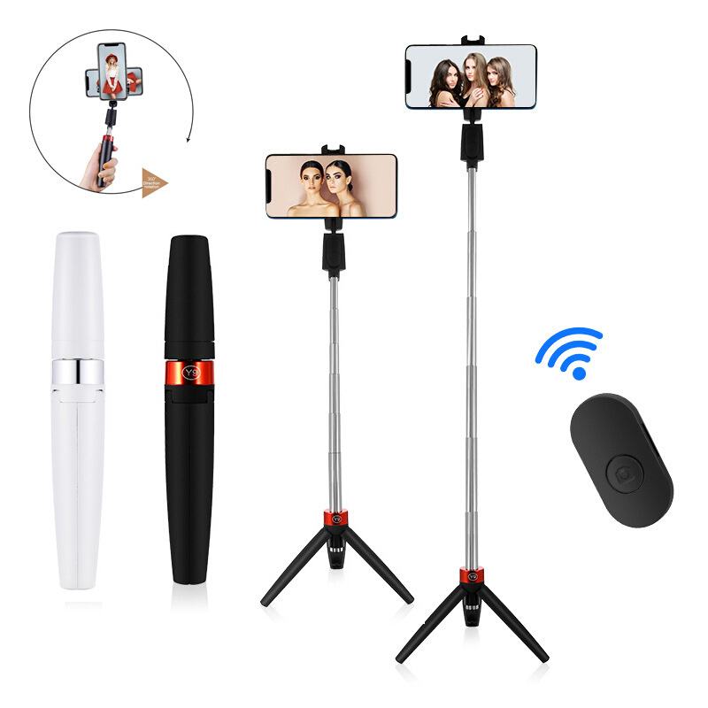 3 In 1 Bluetooth Selfie Stick With Tripod Wireless Bluetooth