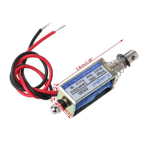 JF-0530B DC 6V 12V Push-Pull Type Gangbei-0530B Frame DC Sol