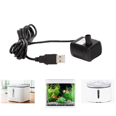 Submersible Pump 3W Ultra Quiet Fountain Water Pump 200L/H w