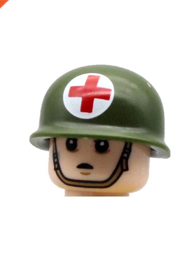 Military Army US Medical Soldiers Figures Building Blocks WW