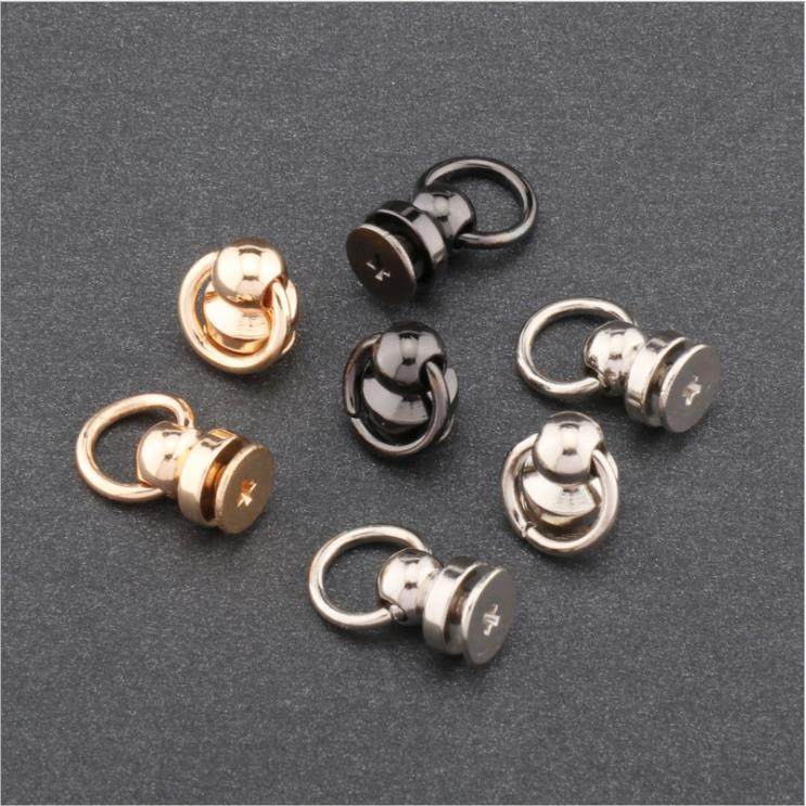 和尚头奶嘴钉锌合金带环手工DIY配件箱包玩偶挂件8mm龙虾扣金色,服饰配件/皮带/帽子/围巾,拎环,淘宝优惠券,粉丝福利购,淘宝优惠卷