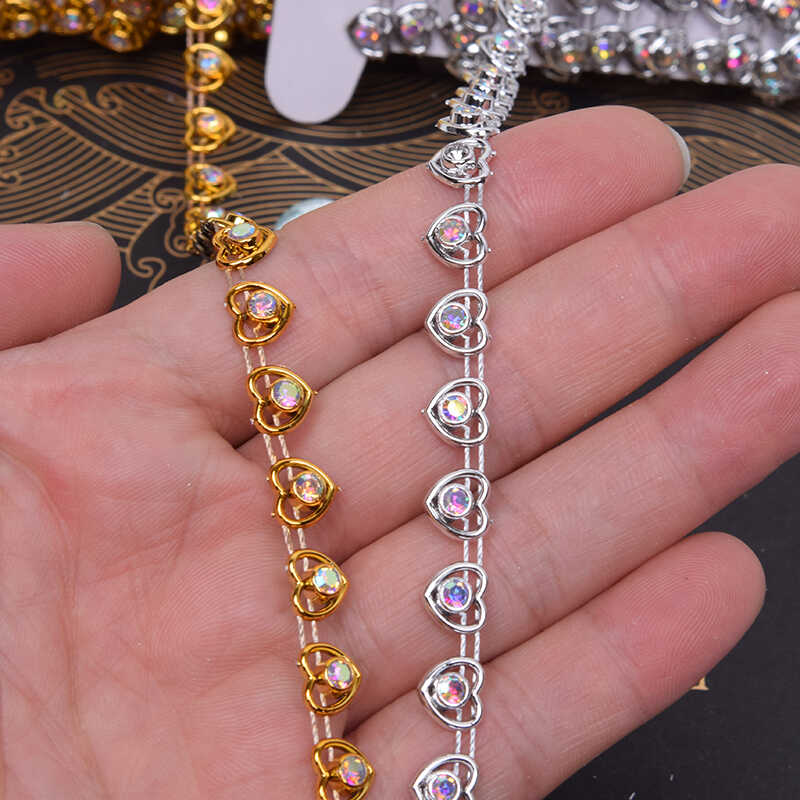 手缝少数民族金色银色珠子链条