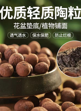 养花陶粒球花盆垫底园艺专用