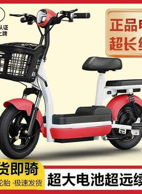 新国标电动车小型成人2026新款两轮锂电助力自行车电瓶车女士