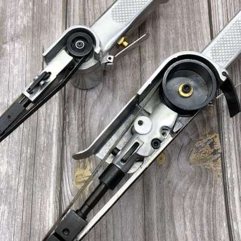 砂带机小型 33010打砂机气动沙带磨光机52020手持砂带机打磨机