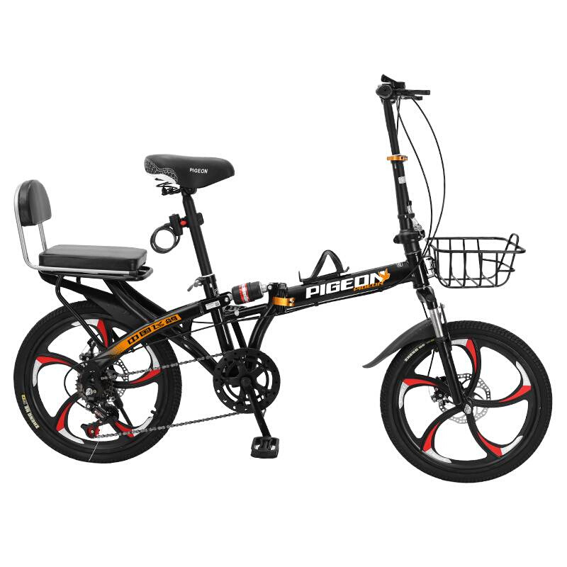 极速折叠自行车超轻便携20/22寸男女式成人学生变速Y碟刹脚踏单车