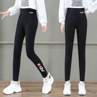 休闲裤 品牌折扣正品 女外穿秋冬加绒瑜伽裤 高腰打底裤 2026春秋薄款
