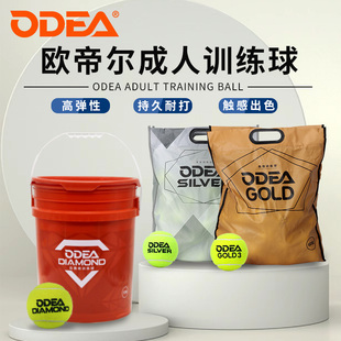 odear欧帝尔Gold网球Diamond专业训练球高弹耐打回弹网球DD3 gold
