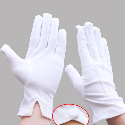 有谊诚品三筋带扣礼仪白手套