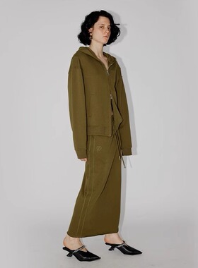 PHISM春夏新品印花卫衣外套女连帽拉链上衣休闲开衫休闲运动