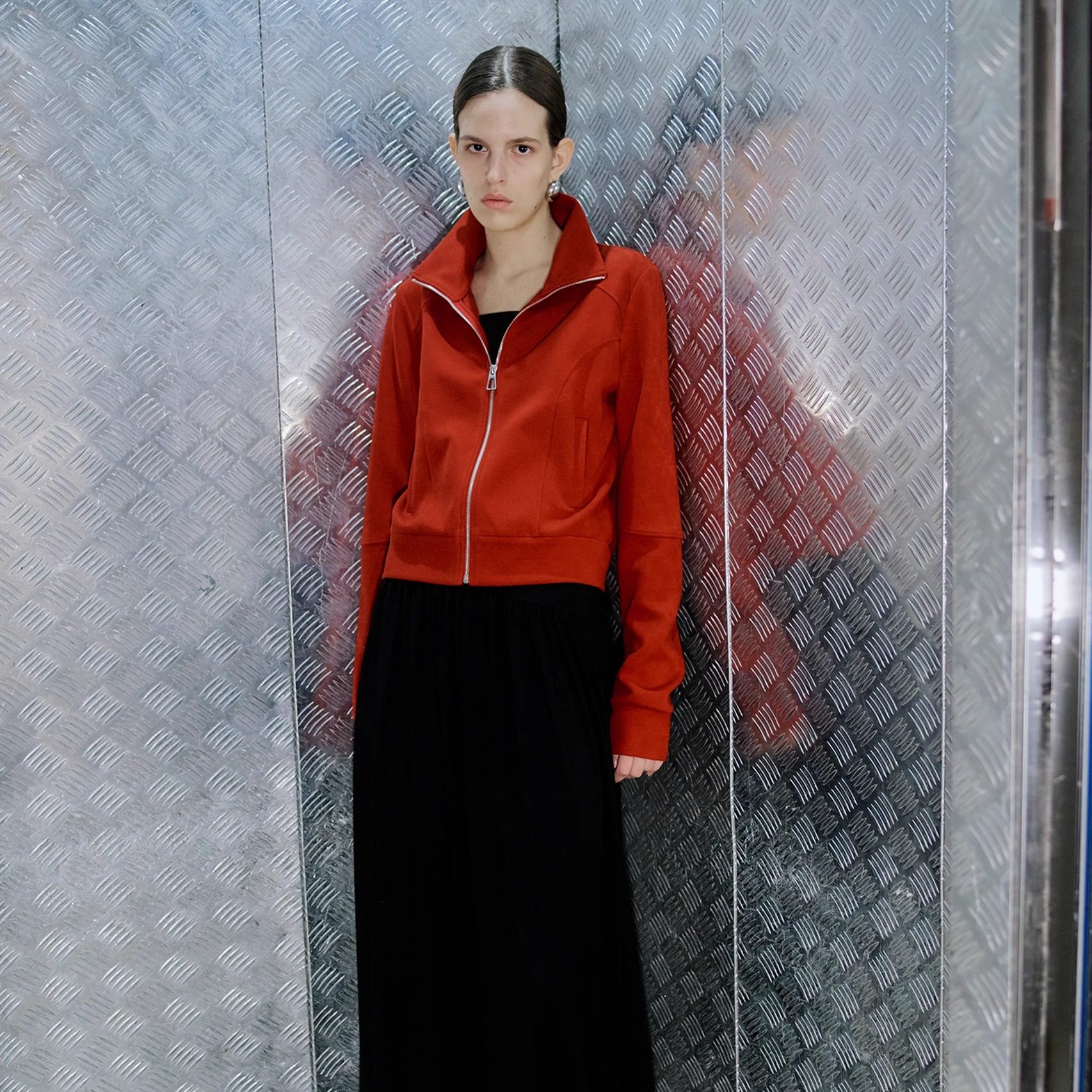 PHISM新款卫衣针织开衫外套短款立领卫衣女宽松拉链卫衣女款,女装/女士精品,毛针织衫,淘宝优惠券,粉丝福利购,淘宝优惠卷