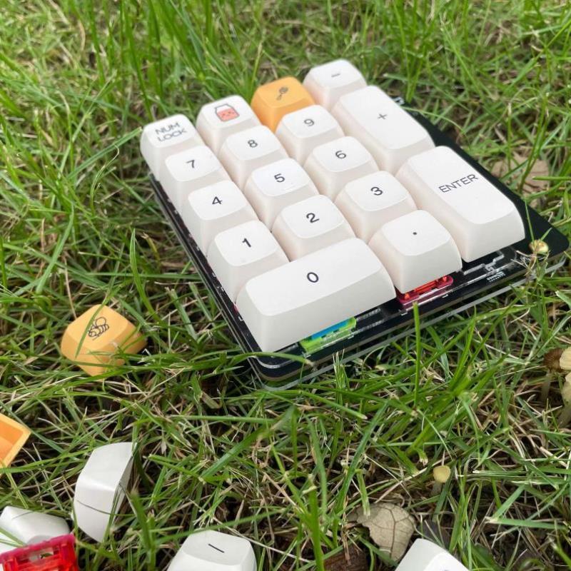 数字小键盘可改键触控m0套件财务设计师表格机械热插拔轴座pad