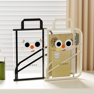 文件袋透明拉链式 小学生初中生专用高级感卷子资料袋防水手提袋子