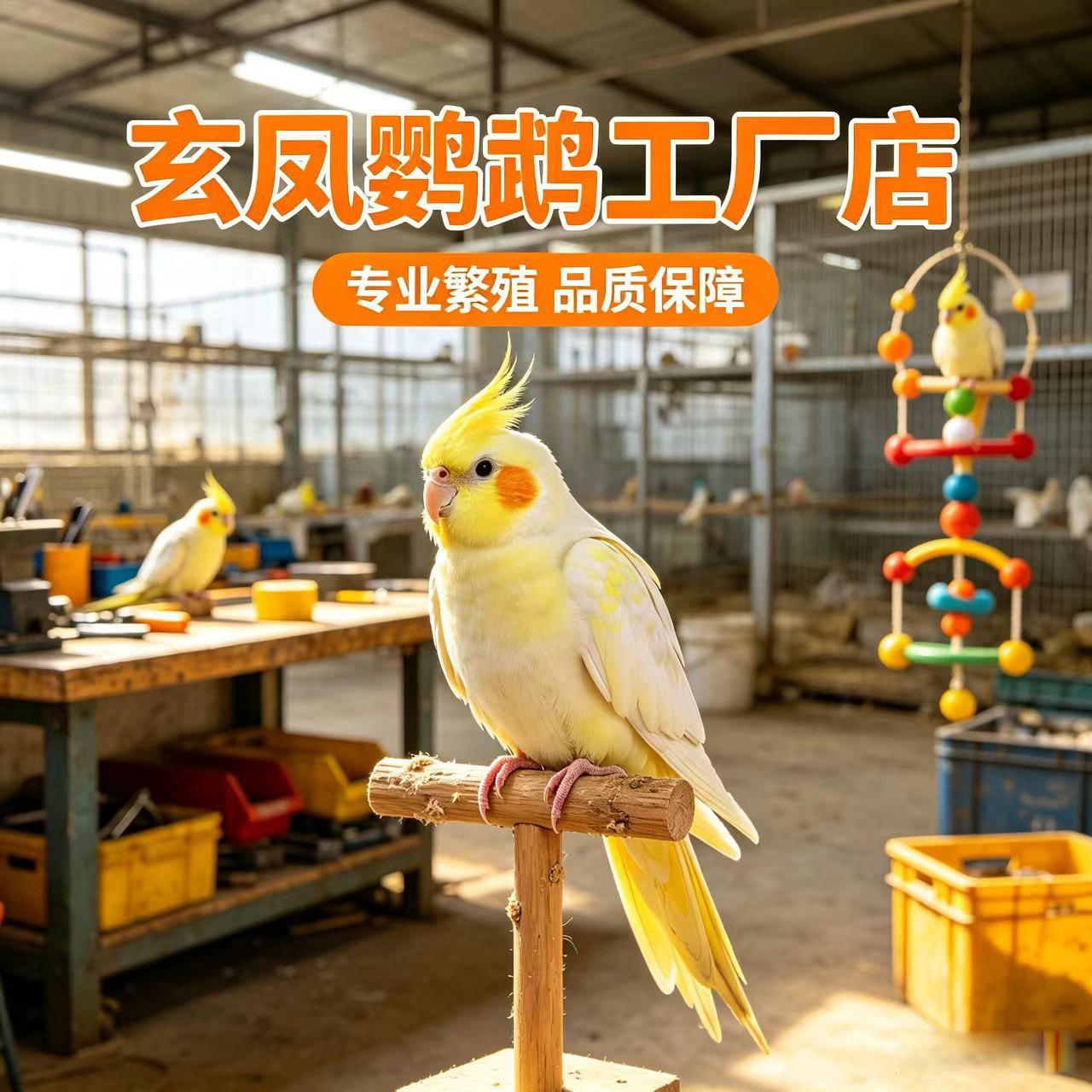 自家繁育玄凤鹦鹉活体雏鸟手养幼鸟