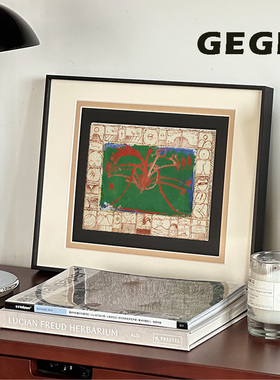 梦华流韵】GeGe现代法式高级感客厅风景装饰画中古风餐厅艺术挂画