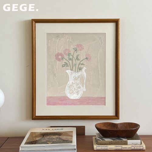 GEGE现代简约花卉客厅装饰画