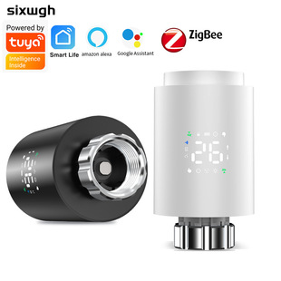 智能温控阀开关涂鸦Zigbee暖气片阀门APP远程操控支持语音智能温