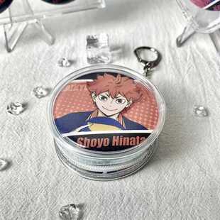 吧唧外带包保护套挂件透明徽章收纳套胸章女动漫周边惊封血色玫瑰