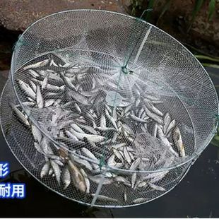 鱼虾网捉捕麦穗鱼虾黄鳝泥鳅龙虾笼子网小鱼渔网捞神器只进不出笼