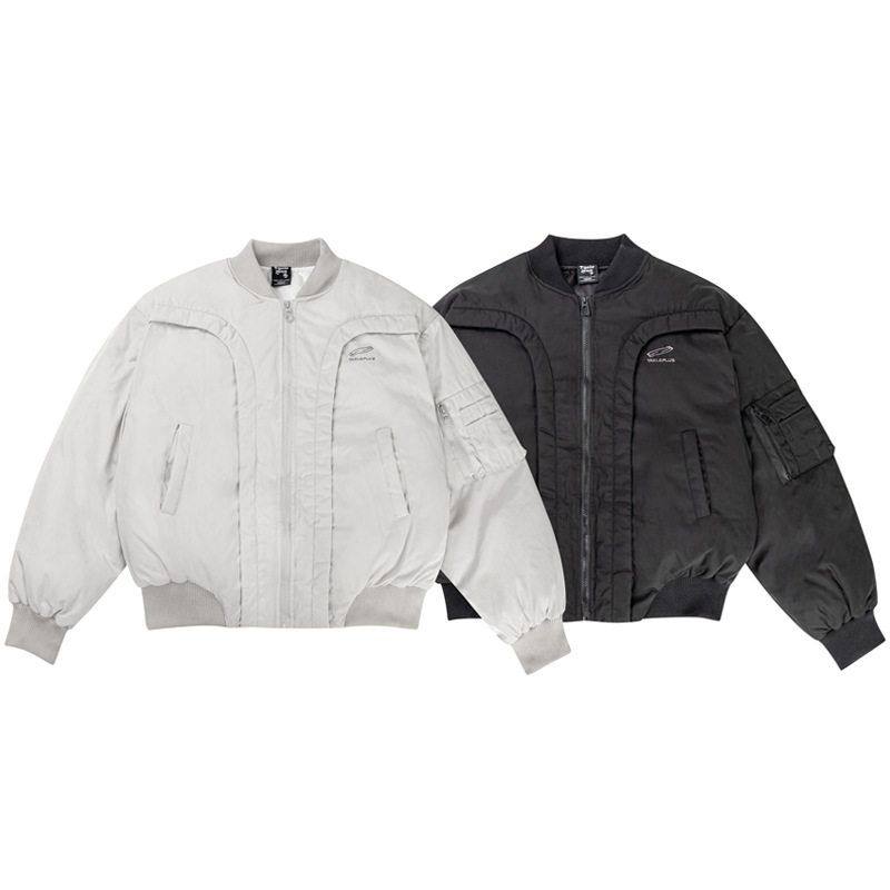 拼接解构外套宽松飞行员保暖MA男女-1复古棒球美式冬季棉衣加厚服,男装,棉衣,淘宝优惠券,粉丝福利购,淘宝优惠卷