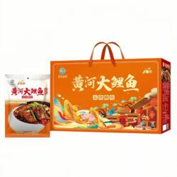 国丹黄河大鲤鱼1.5kg礼盒东平湖特产熟食瓦块鲤鱼真空即食送礼