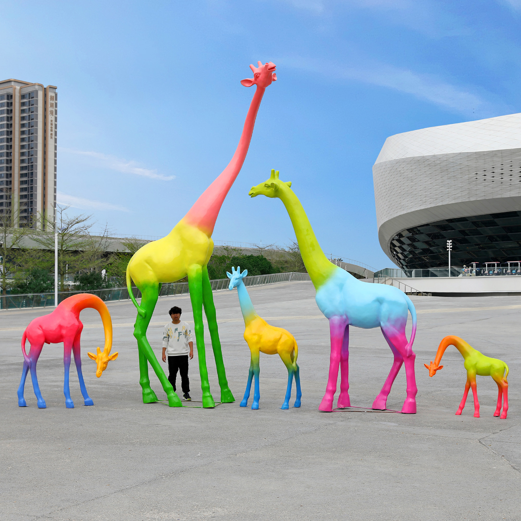 户外大型摆件玻璃钢雕塑动物装饰公园小区体育馆景区落地庭院摆件,家居饰品,户外/庭院摆件,淘宝优惠券,粉丝福利购,淘宝优惠卷