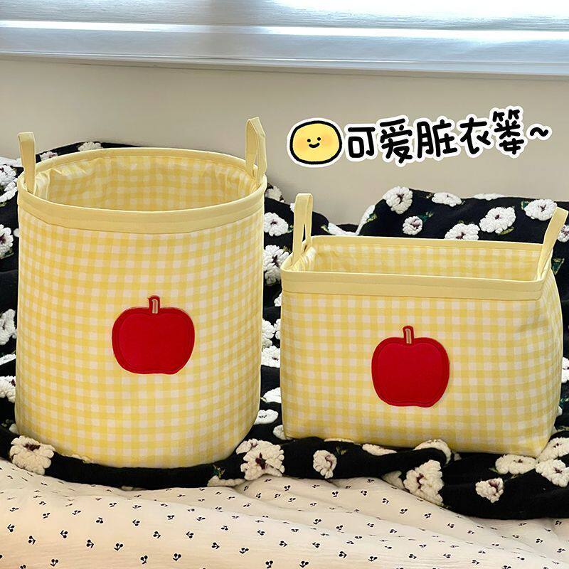 脏衣篓家用可折叠脏衣服收纳蓝卧室手提布艺收纳筐宿舍大号脏衣篮