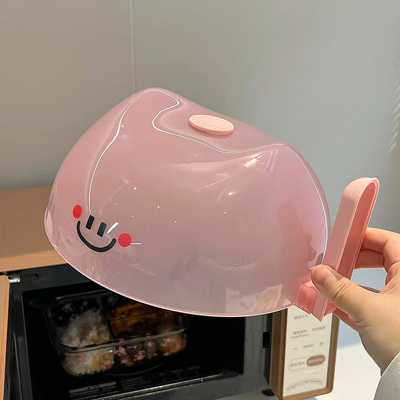 微波炉盖罩防溅盖加热盖耐高温食品级专用盖热菜罩子神器圆形透明