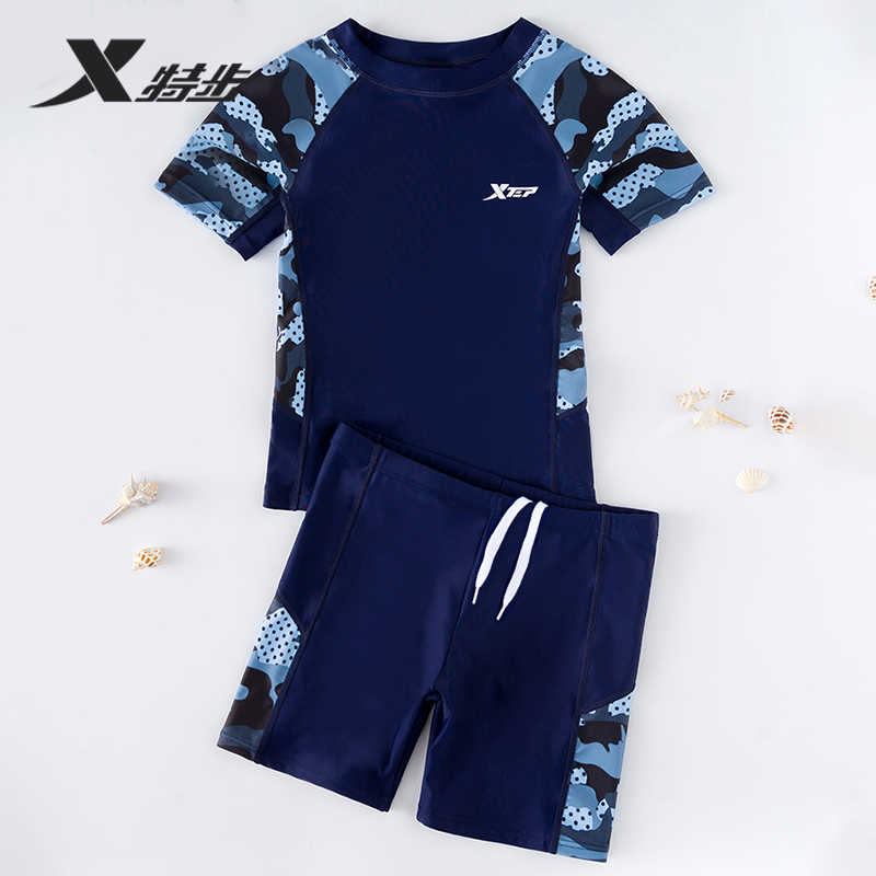 特步儿童泳衣新款分体