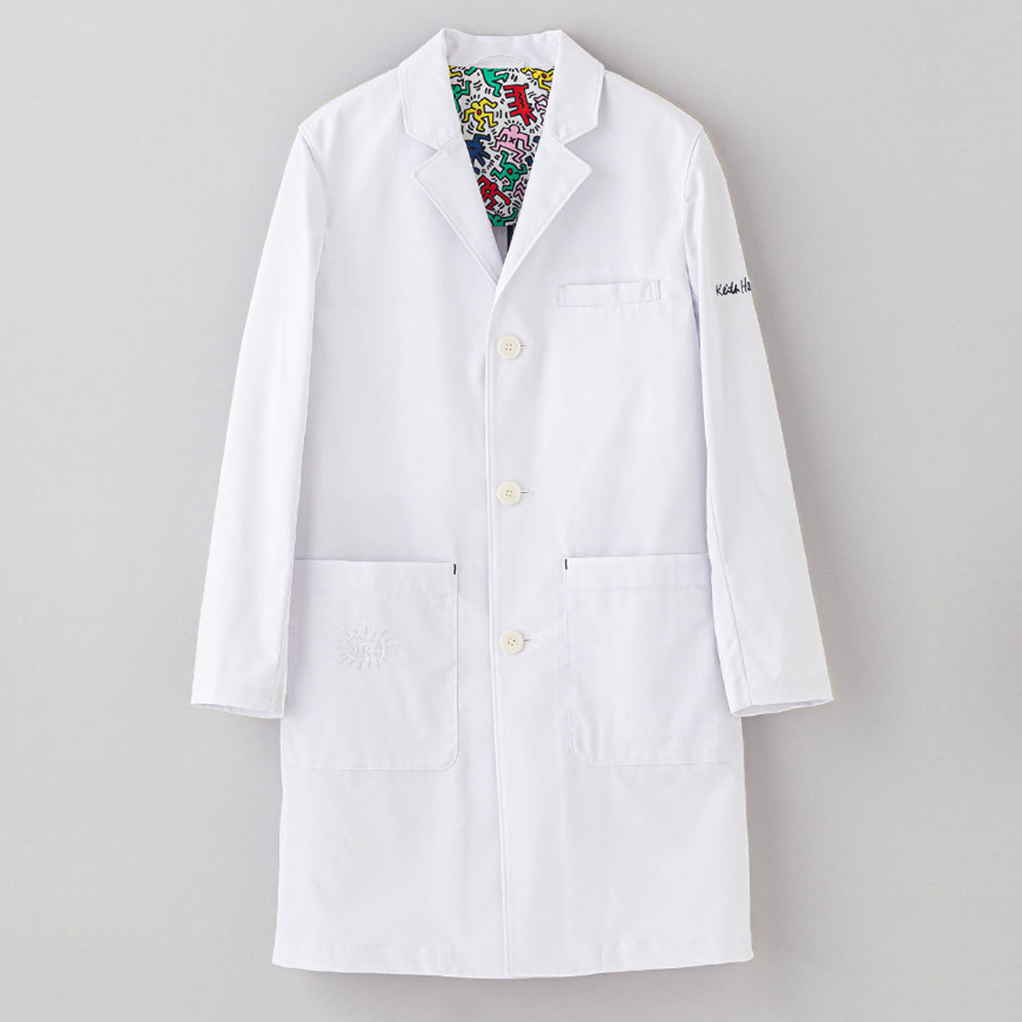 Classico/克莱希SCC凯斯哈林联名白大褂男女款医护制服工作服S24,女装/女士精品,医护制服,淘宝优惠券,粉丝福利购,淘宝优惠卷