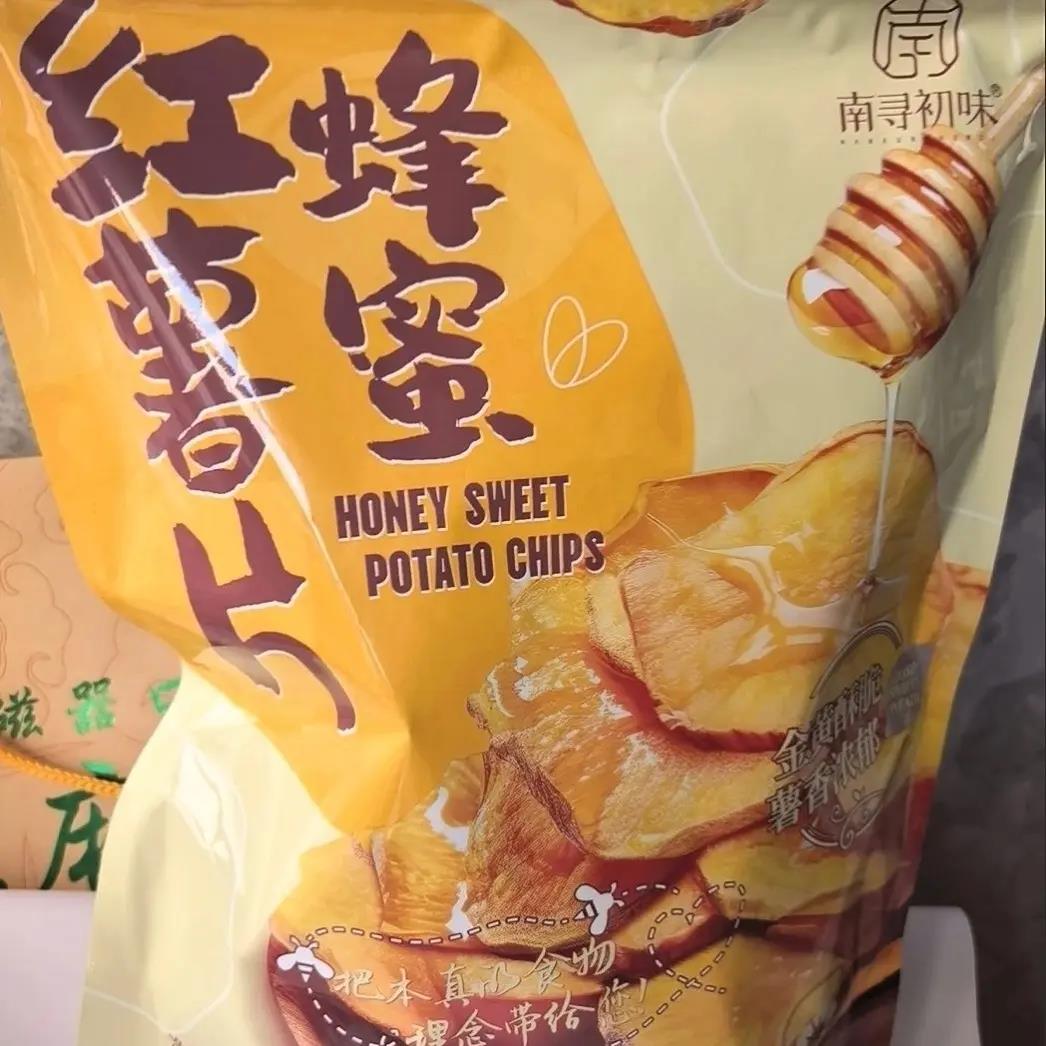 南寻网红蜂蜜初味红薯零食薯片香脆地瓜瓜片番薯解馋休闲天内发货