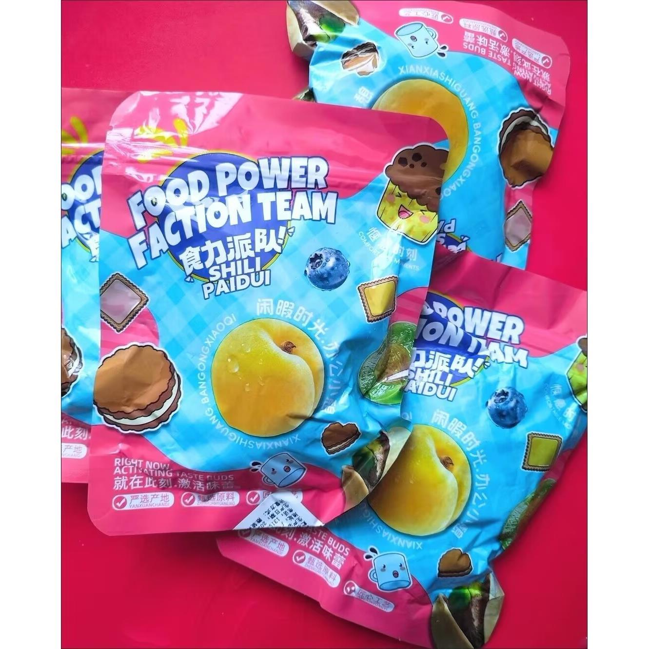 食力派对猕猴桃片奇异果干蜜饯果干果脯凉果猕猴桃水果干零食