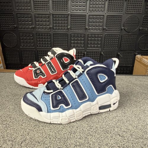 NIKE UPTEMPO耐克正品儿童中童皮蓬秋冬大air童鞋篮球鞋 DB2874