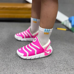 NIKE DYNAMO耐克正品儿童小童毛毛虫3代一脚蹬软底运动鞋 FD0553