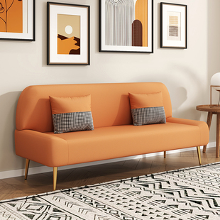 技术布沙发小公寓客厅卧室双人二或三人斯堪的纳维亚出租公寓简单