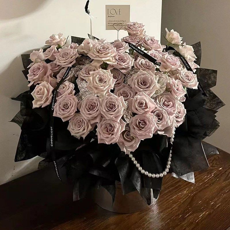 速发蜜生花小抱桶曼塔玫瑰花香皂花束高级抱众送闺永友生日礼物